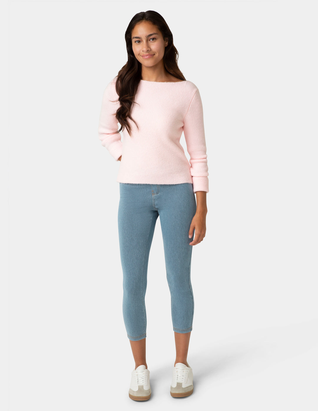 Classic Indigo Denim Capri