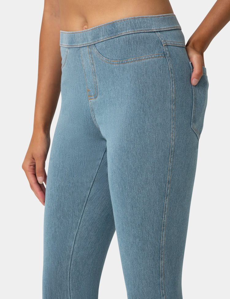 Classic Indigo Denim Capri