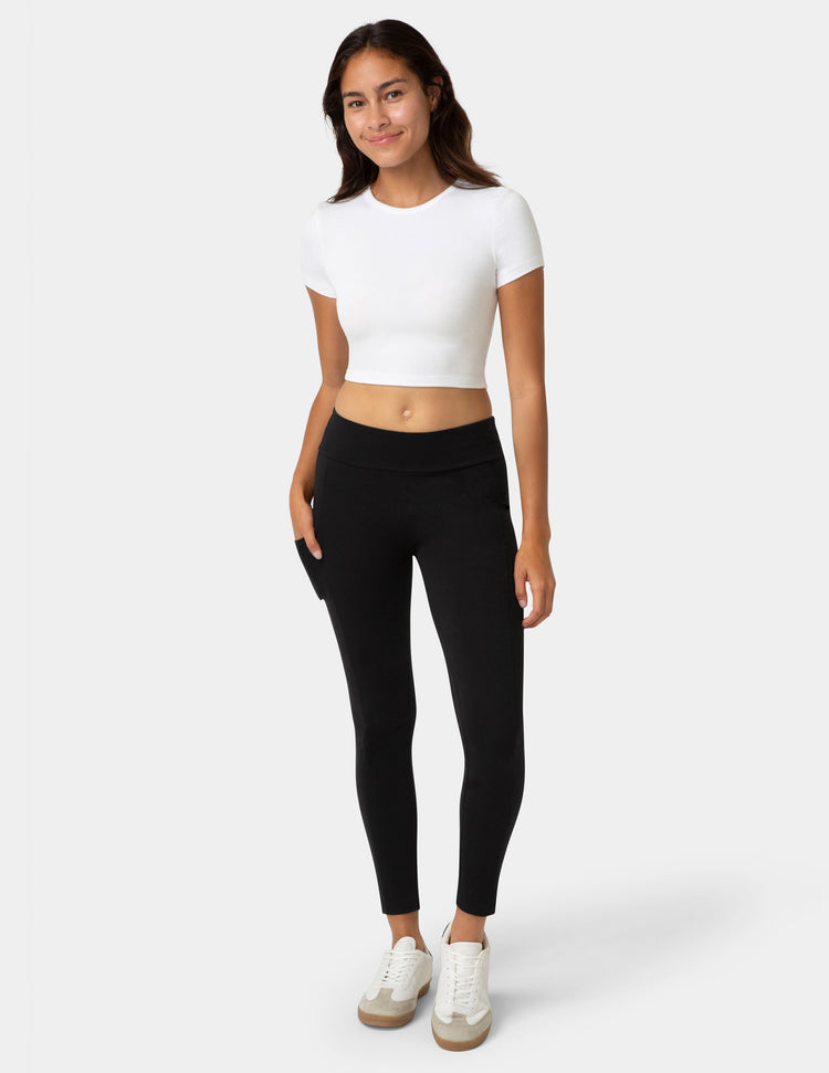 Cotton Tech Pocket Leggings