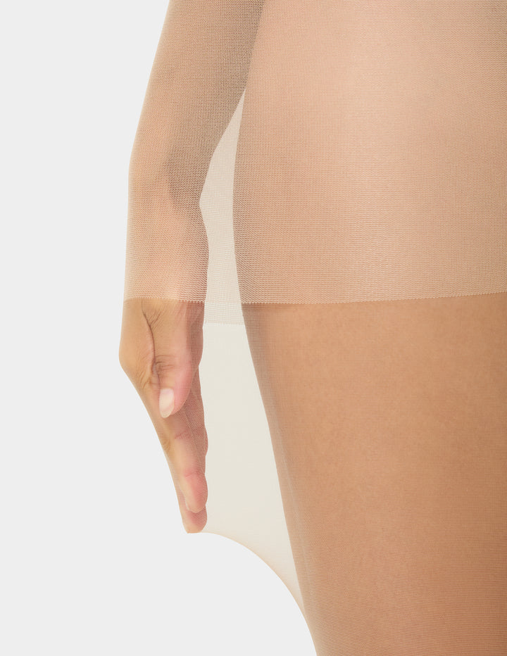 Sheer Nudes Control Top Super Sheer Leg