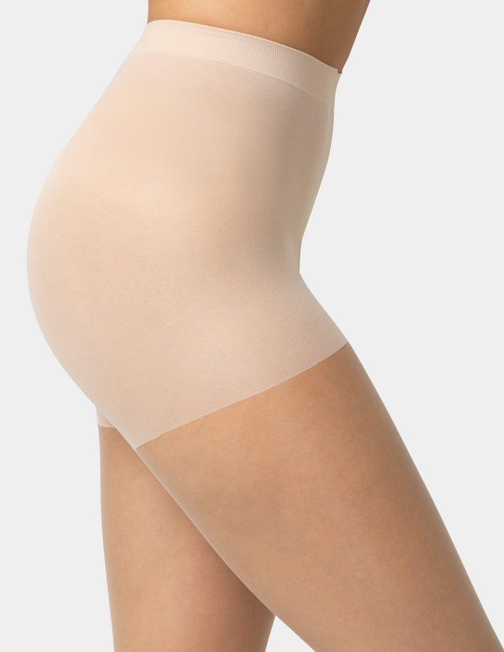Sheer Nudes Control Top Super Sheer Leg