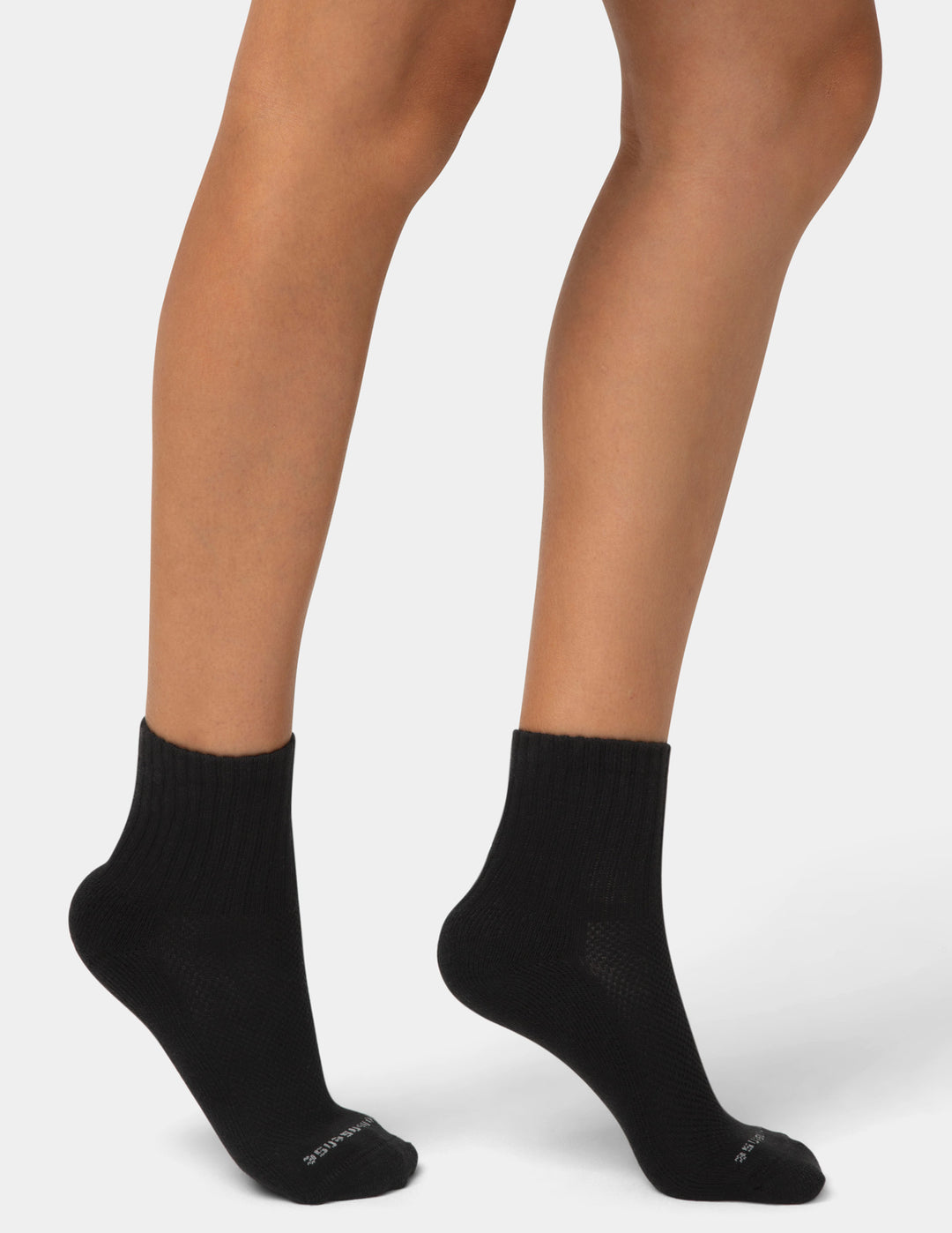 Soft & Breathable Women's Cushioned Mini Crew Socks 3 Pair Pack
