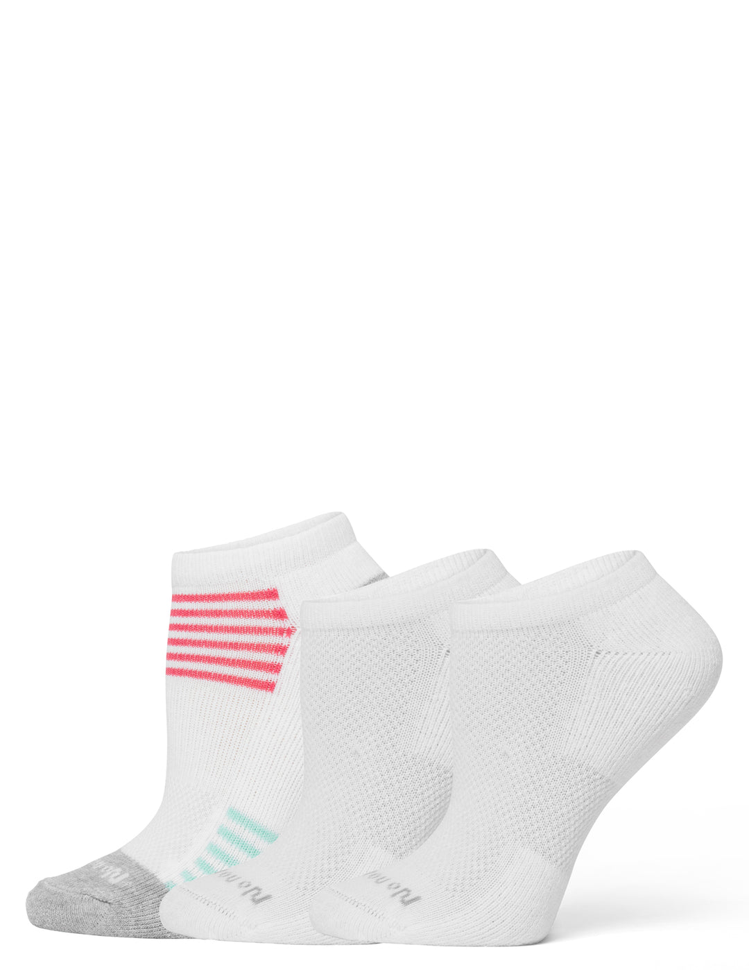 Soft & Breathable Cushioned No Show Socks 3 Pair Pack
