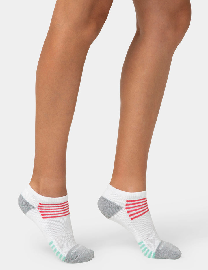 Soft & Breathable Cushioned No Show Socks 3 Pair Pack