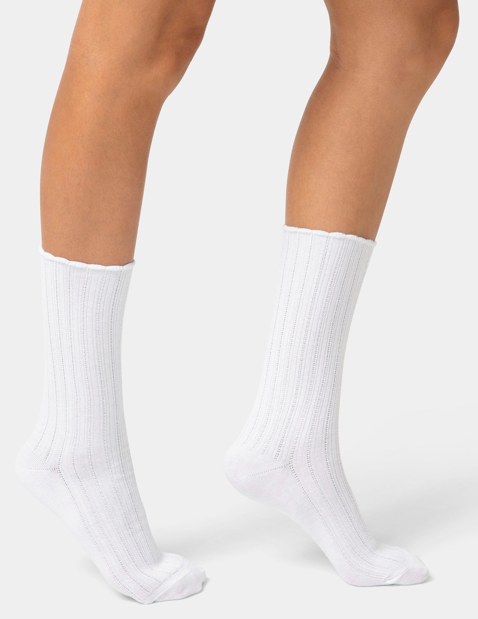 Scallop Pointelle Sock - 3 Pair Pack – No nonsense