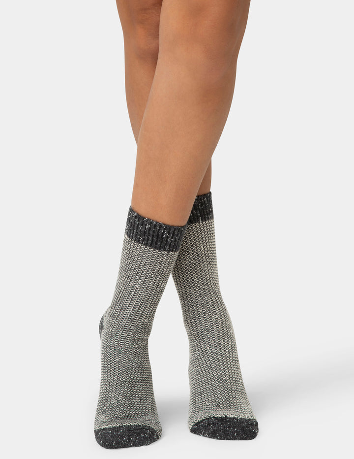 Mini Stripe Pattern Boot Sock