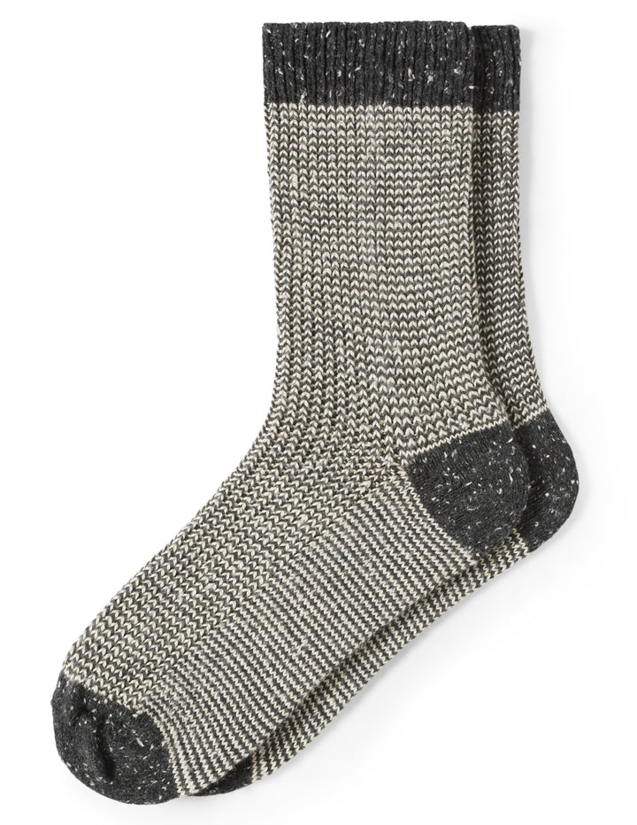 Mini Stripe Pattern Boot Sock