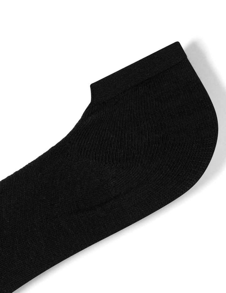Black sock on a white background