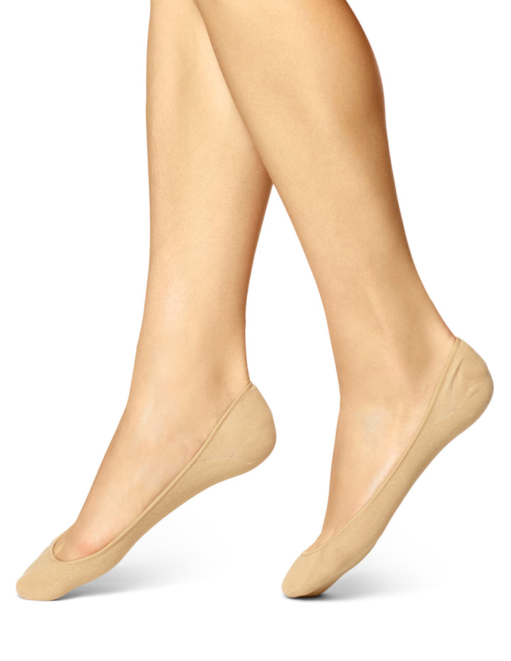 Cotton Ultra Low Cut Liner 2 Pair Pack