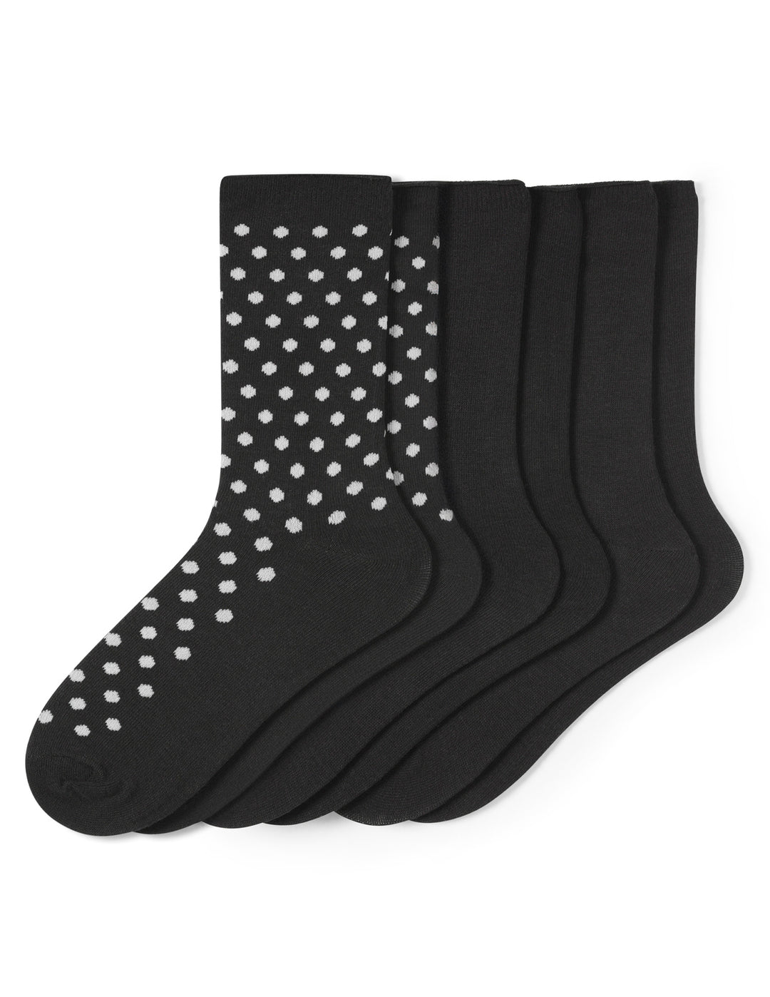 Cotton Dot Jean Sock