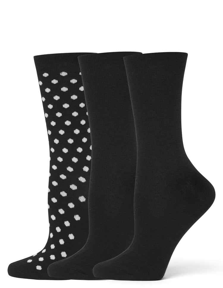 Cotton Dot Jean Sock