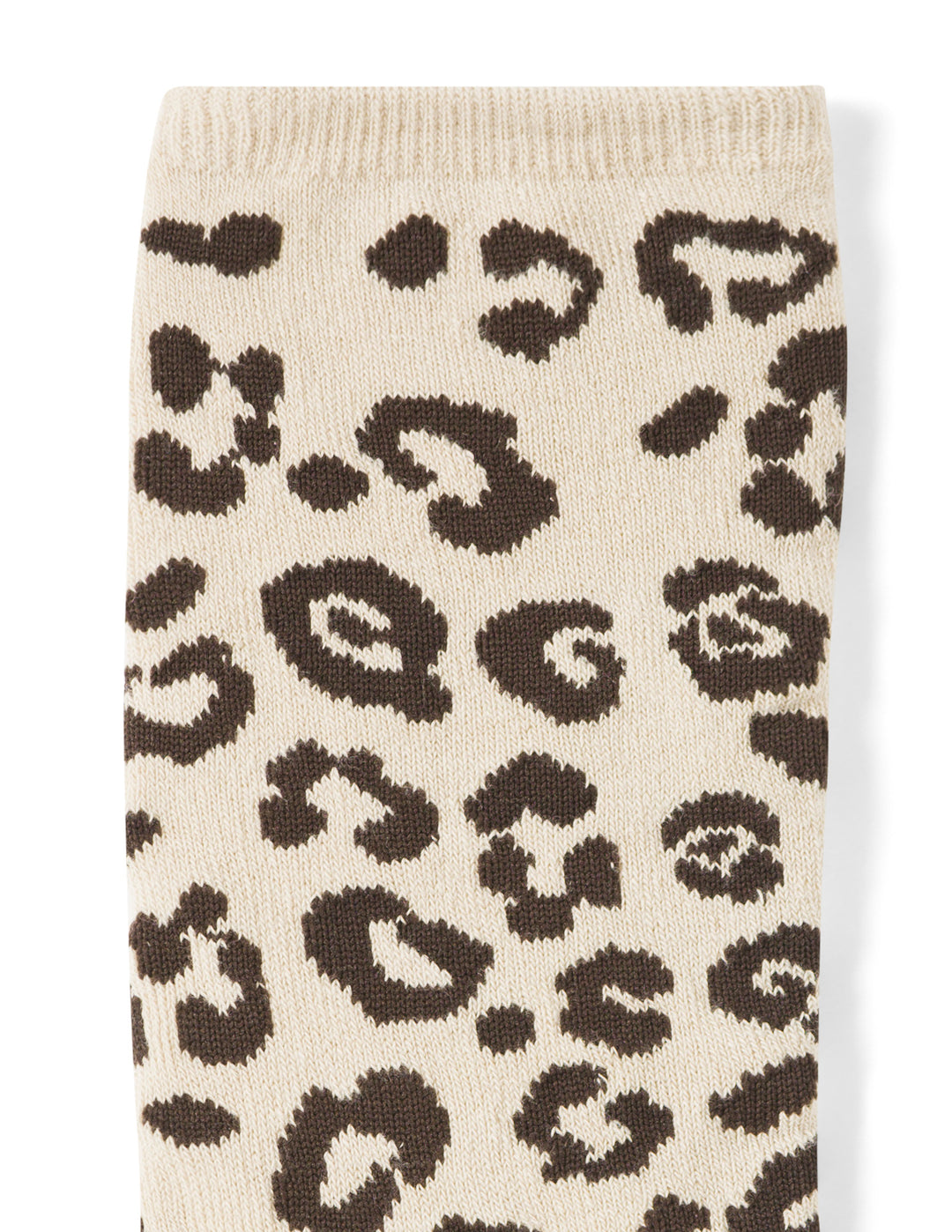 Flat Knit Leopard Crew Sock 3 Pair Pack