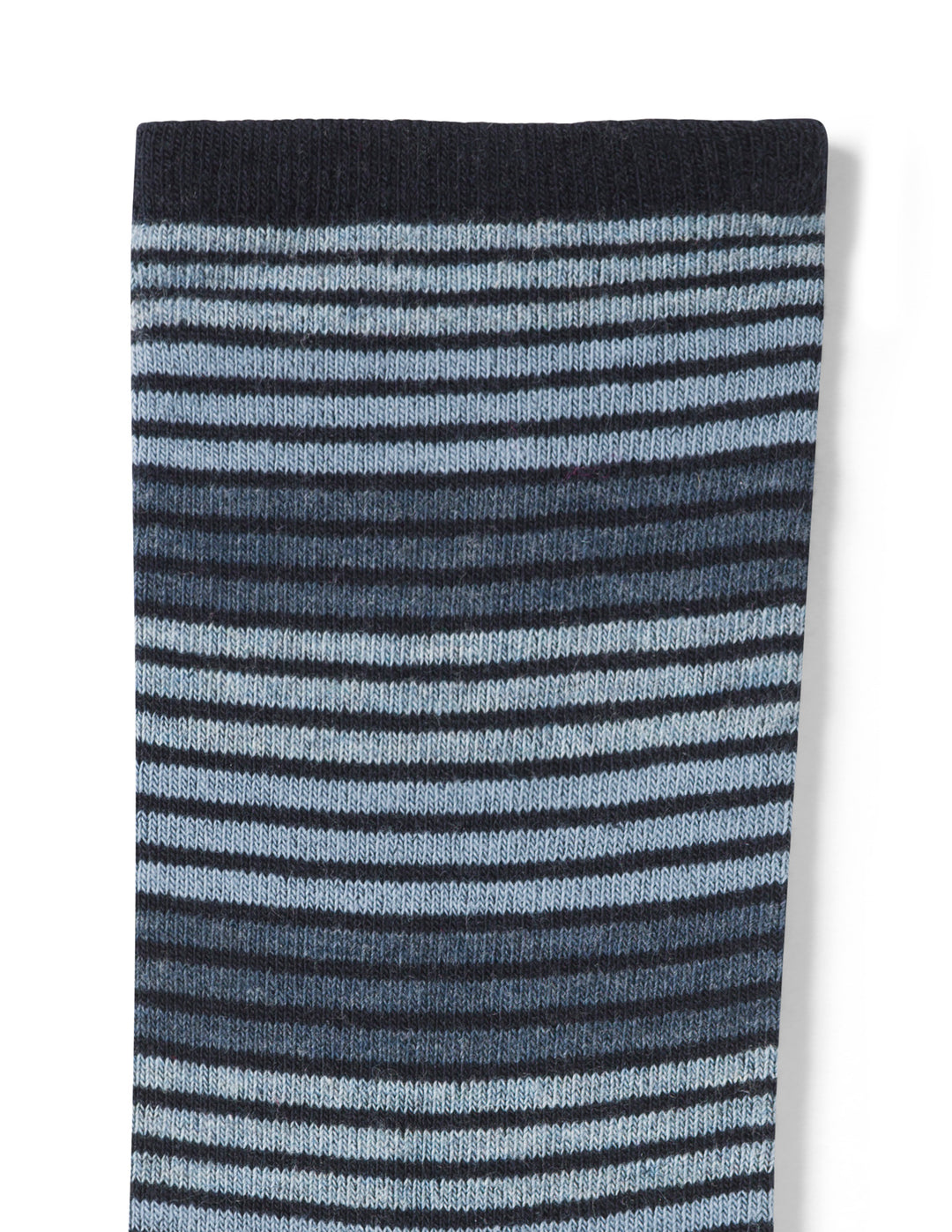Flat Knit Striped Crew Sock 3 Pair Pack