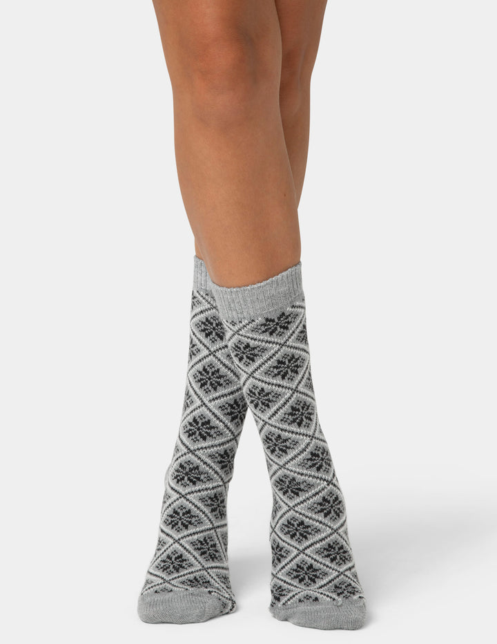 Outdoor Snowflake Sock