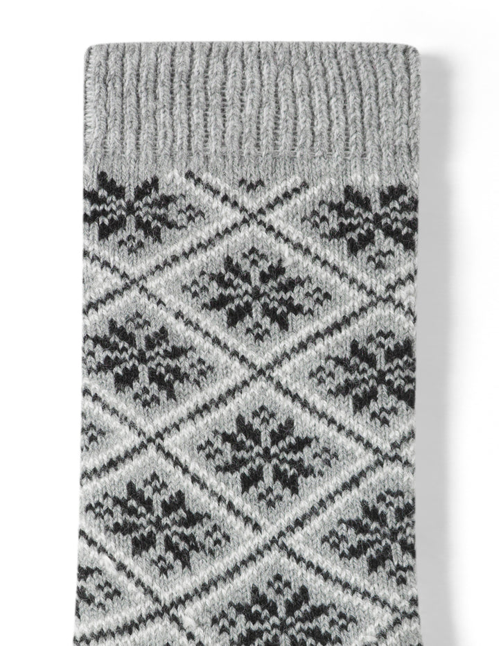 Outdoor Snowflake Sock