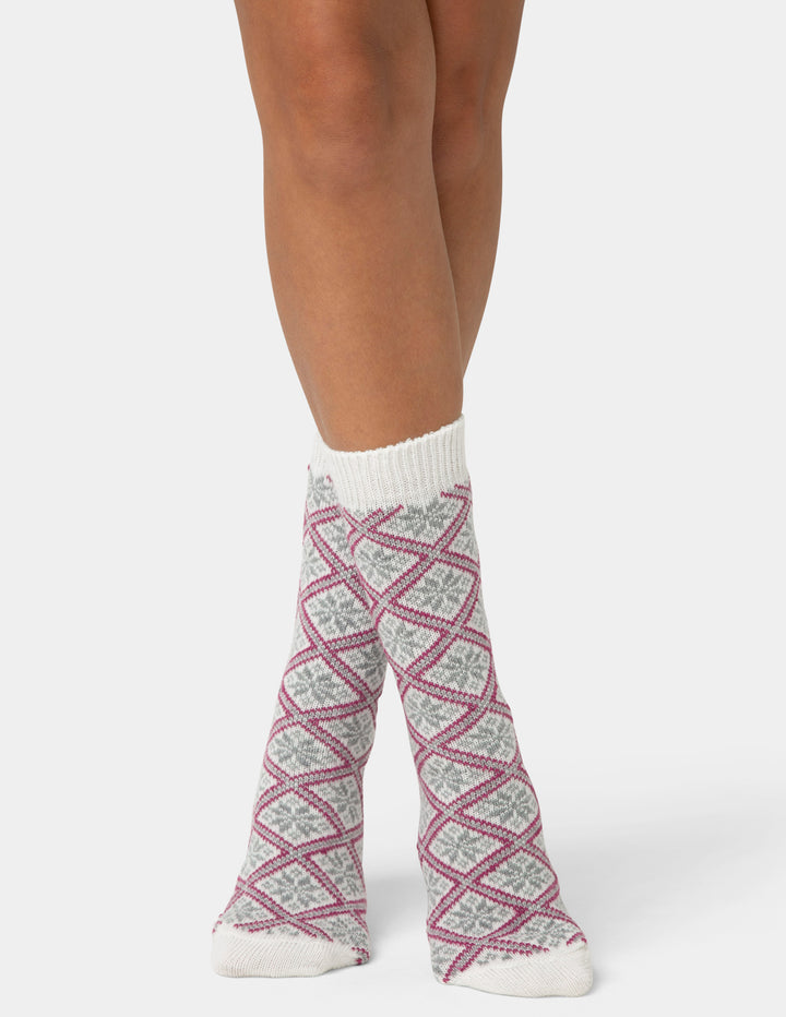 Outdoor Snowflake Sock