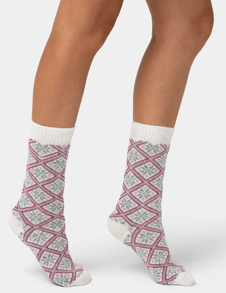 Outdoor Snowflake Sock
