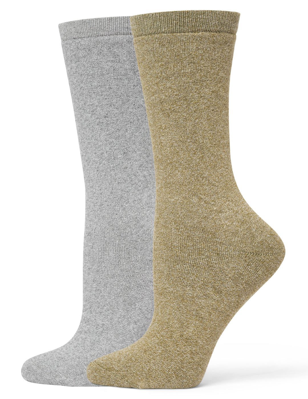 Soft Terry Crew Sock 2 Pair Pack