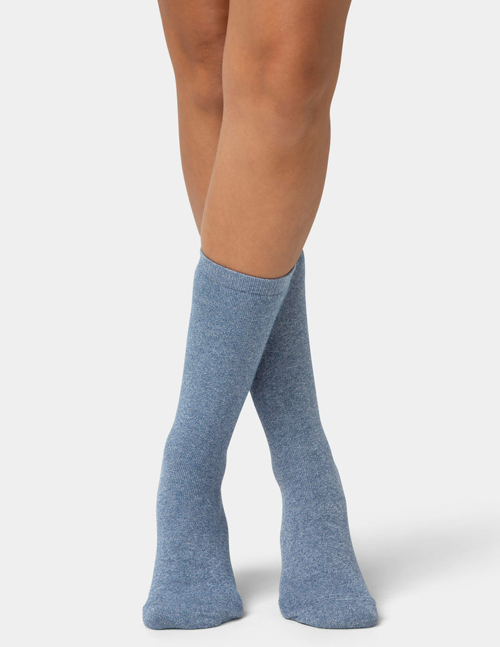 Soft Terry Crew Sock 2 Pair Pack
