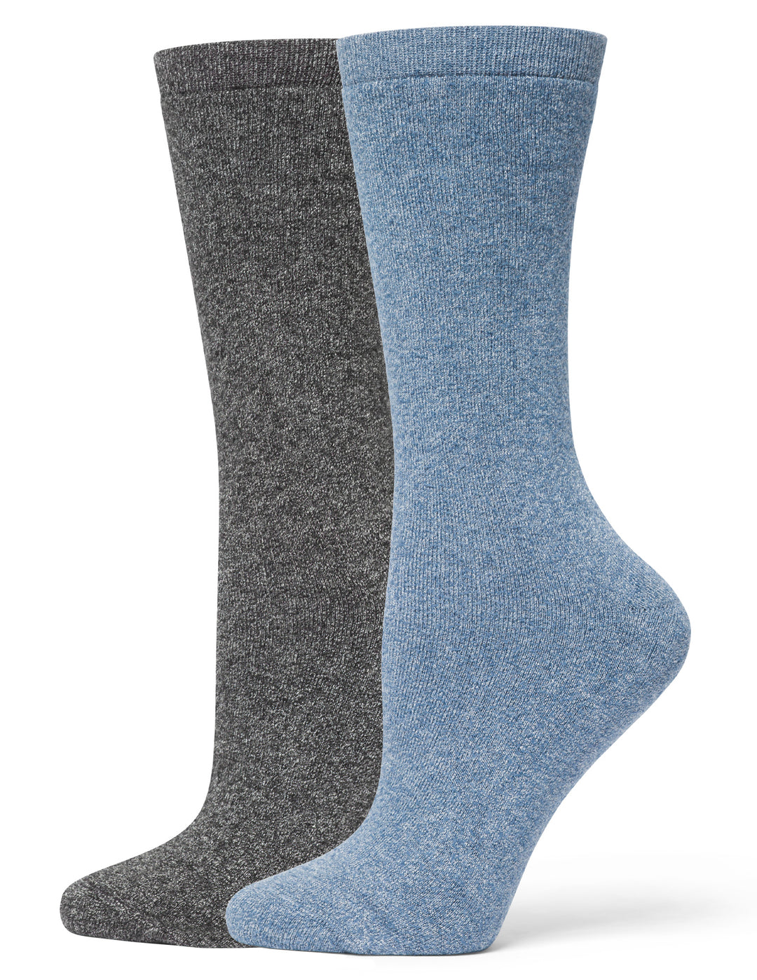 Soft Terry Crew Sock 2 Pair Pack
