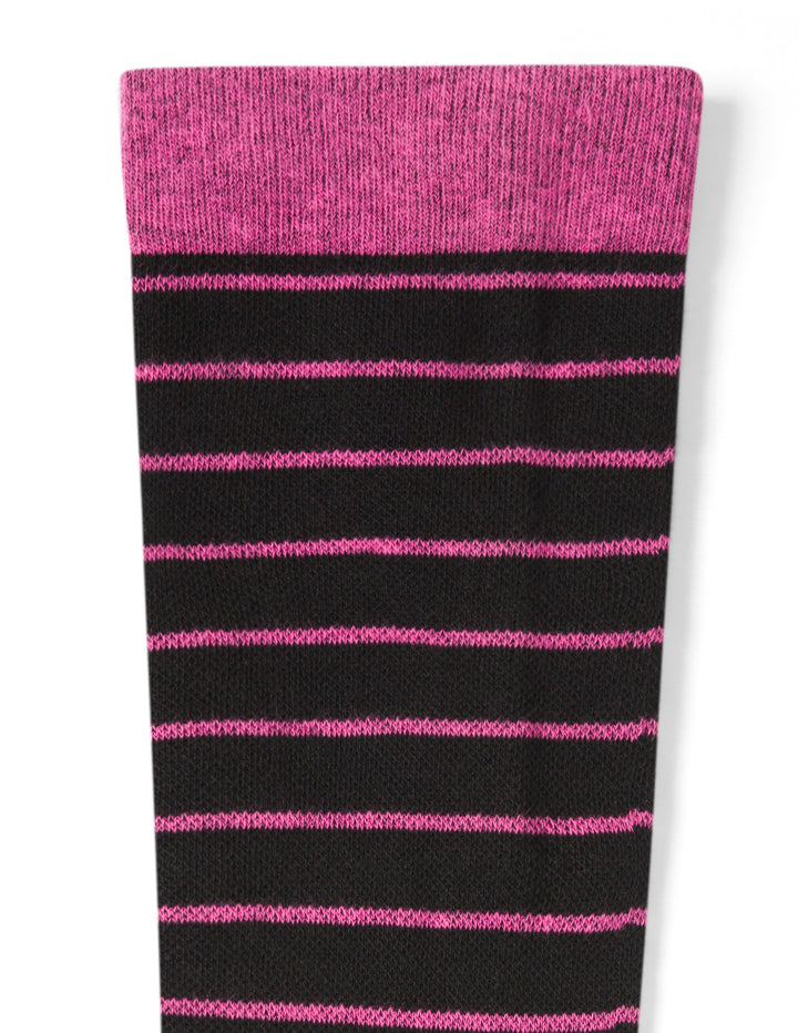 Skinny Stripe Compression Knee High Sock