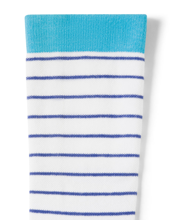 Skinny Stripe Compression Knee High Sock