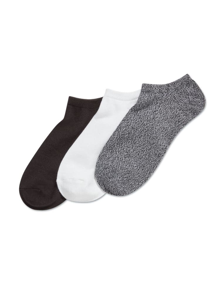 Super Soft No Show Sock 3 Pair Pack