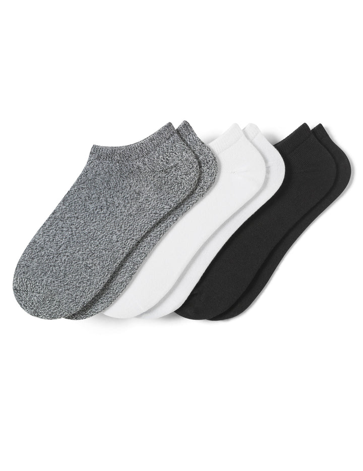 Super Soft No Show Sock 3 Pair Pack