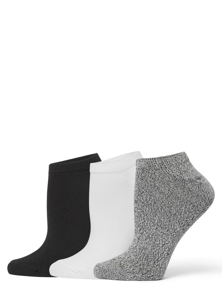 Super Soft No Show Sock 3 Pair Pack