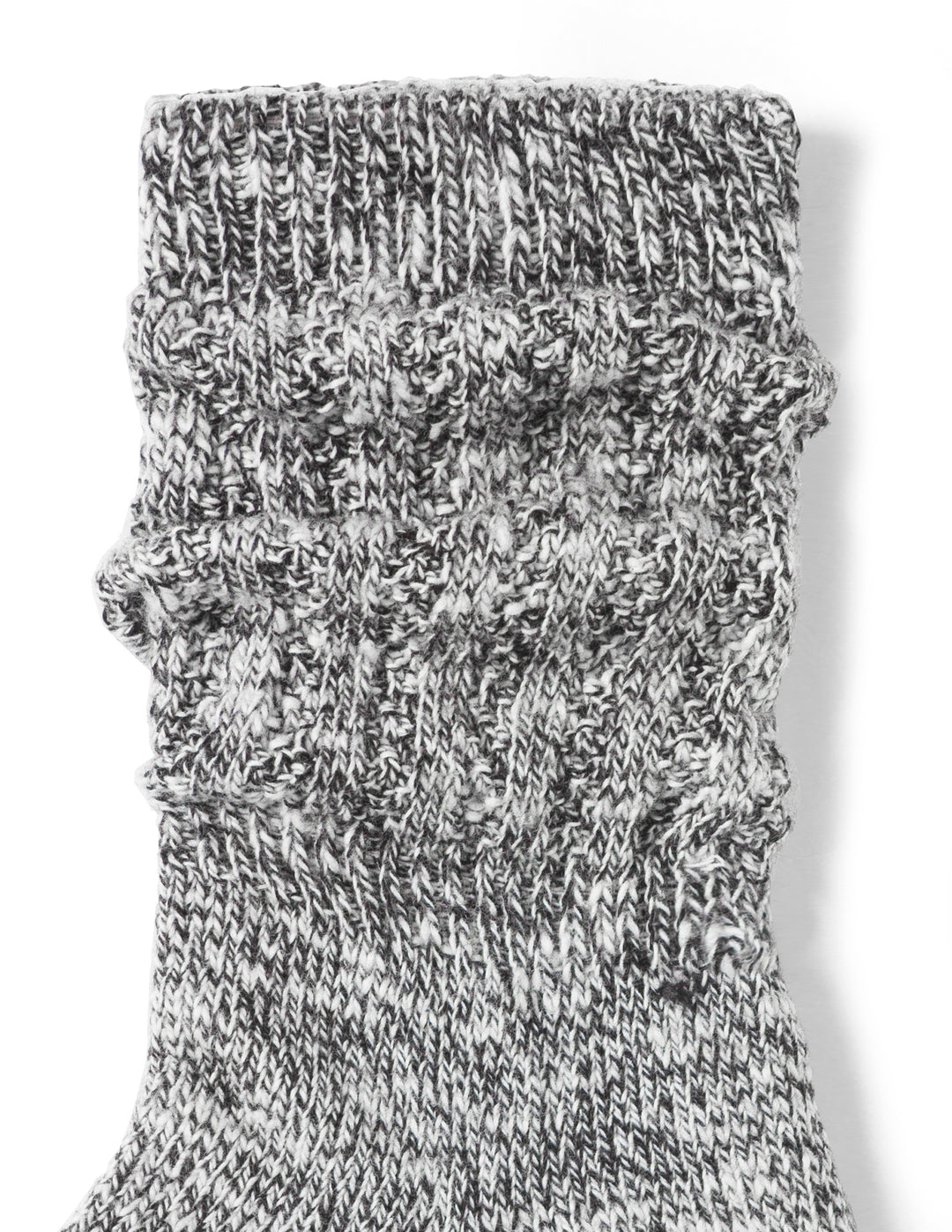 Super Soft Marl Slub Crew Sock 2 Pair Pack