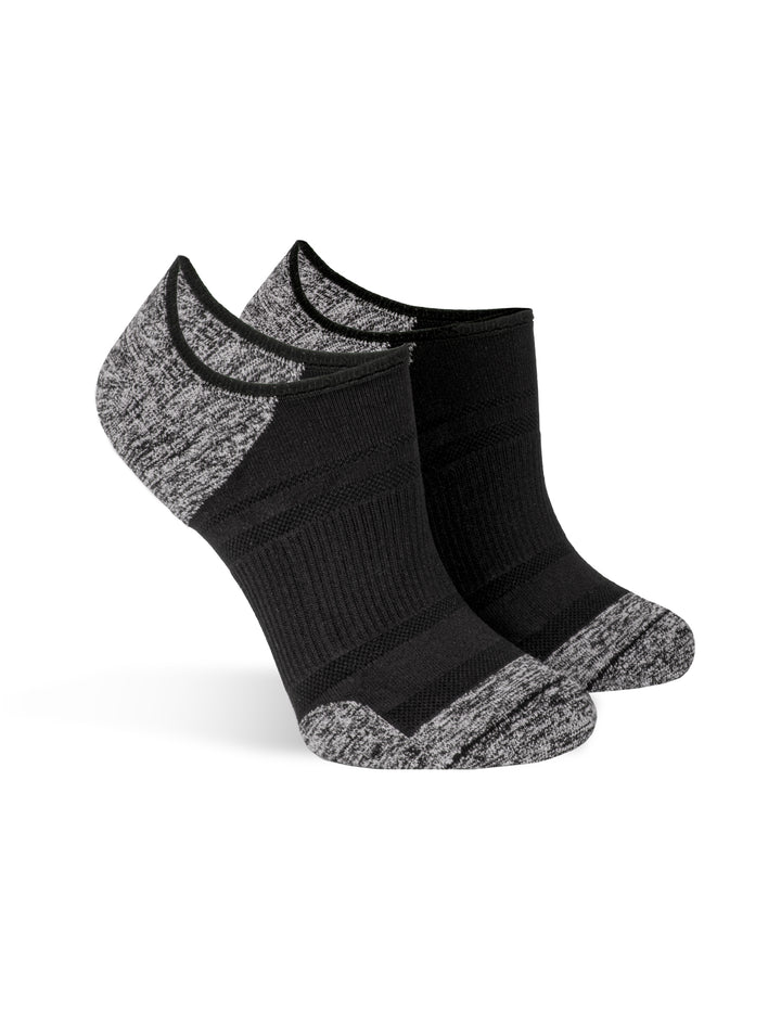 Soft & Breathable Memory Cushion Low Profile No Show Socks 3 Pair Pack