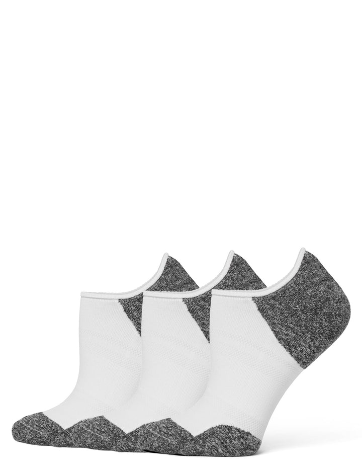 Soft & Breathable Memory Cushion Low Profile No Show Socks 3 Pair Pack