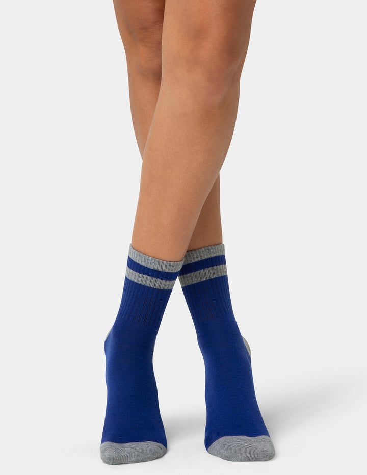 Outdoor Colorblock Mini Crew Sock 4 Pair Pack