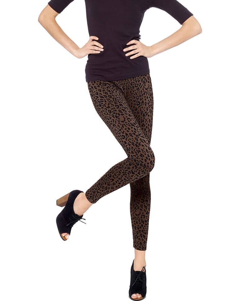 Cotton Animal Print Leggings No nonsense